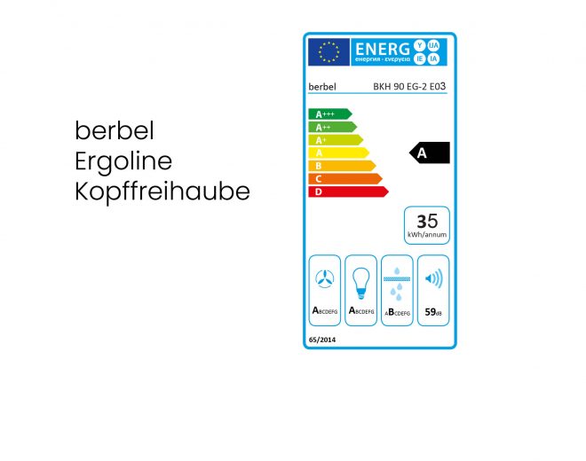 EEK-Label A zu berbel Ergoline Kopffreihaube