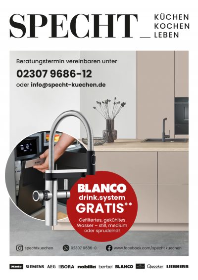 Cover des Mini-Prospektes mit Blanco-Aktion